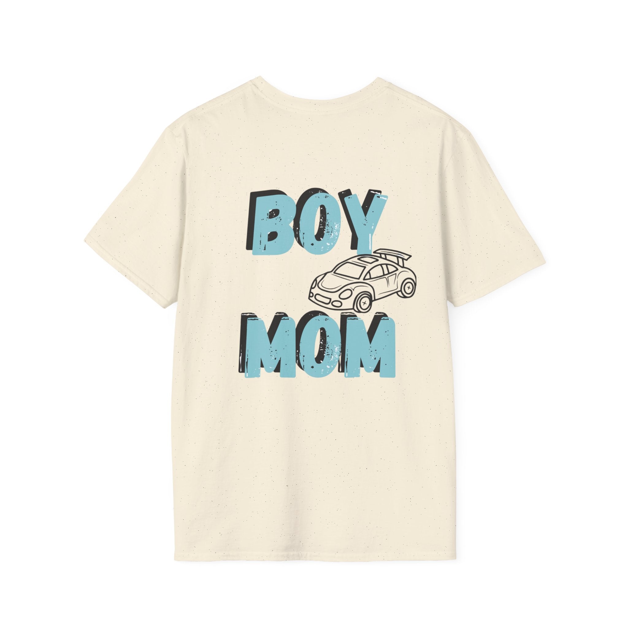 Boy Mom Car T-Shirt | Mom Tee with Car Graphic