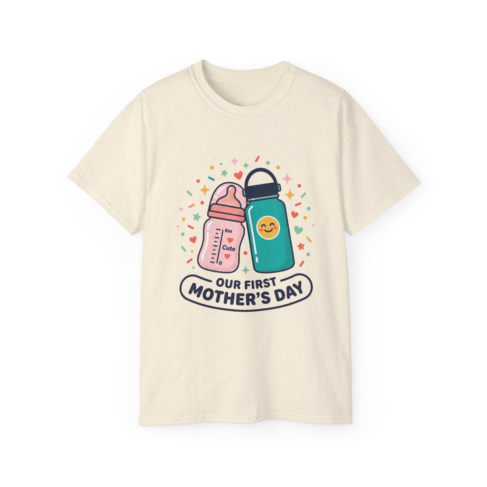 Our First Mother's Day baby bottles tee | Mother's Day shirt