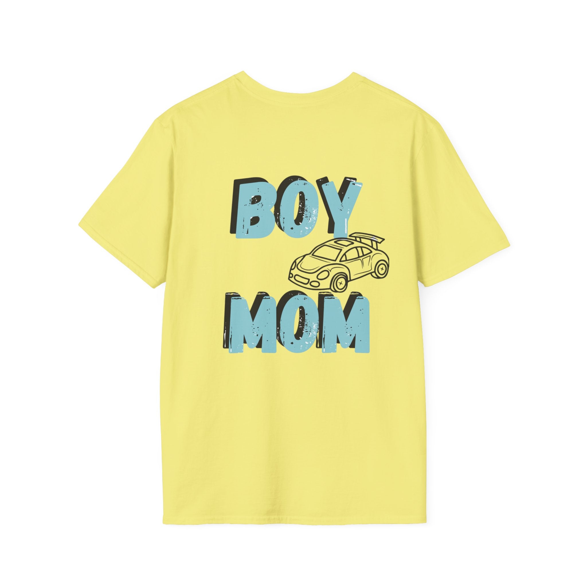 Boy Mom Car T-Shirt | Mom Tee with Car Graphic