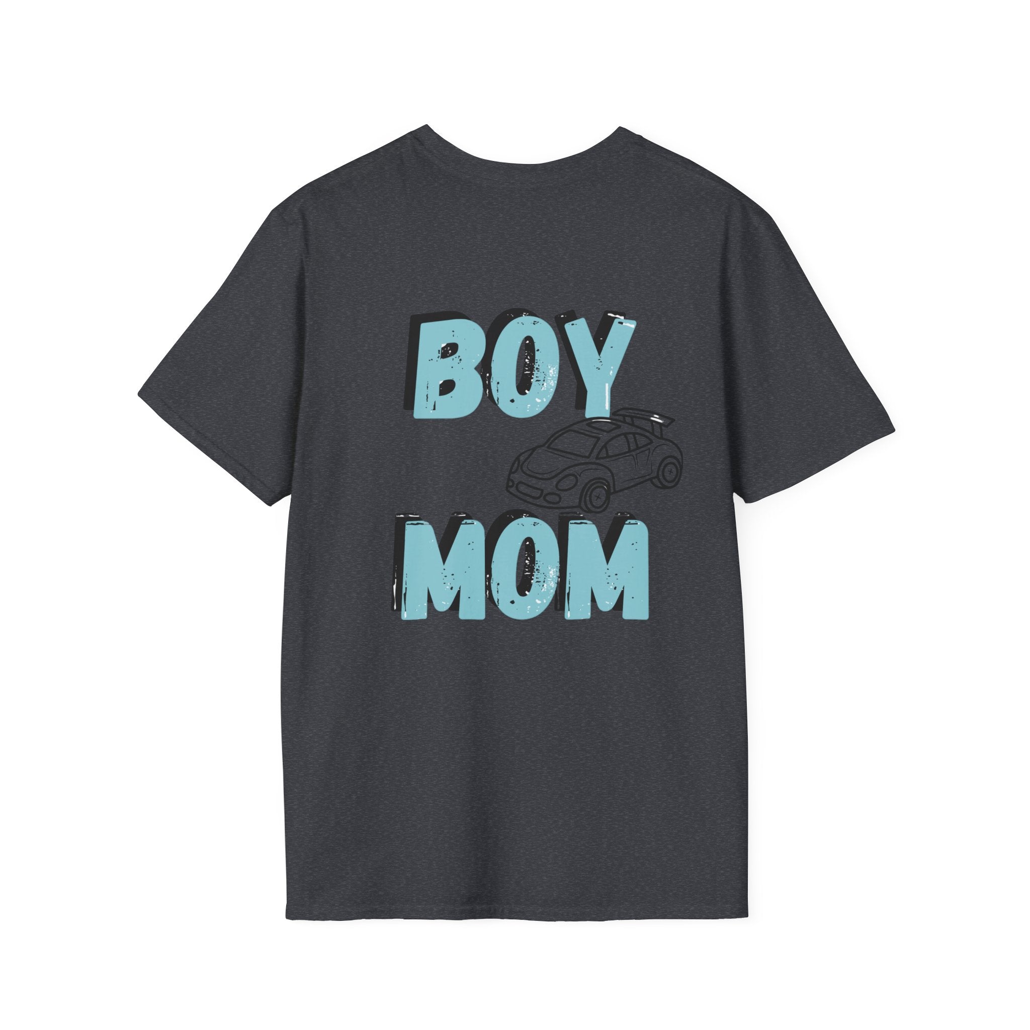 Boy Mom Car T-Shirt | Mom Tee with Car Graphic