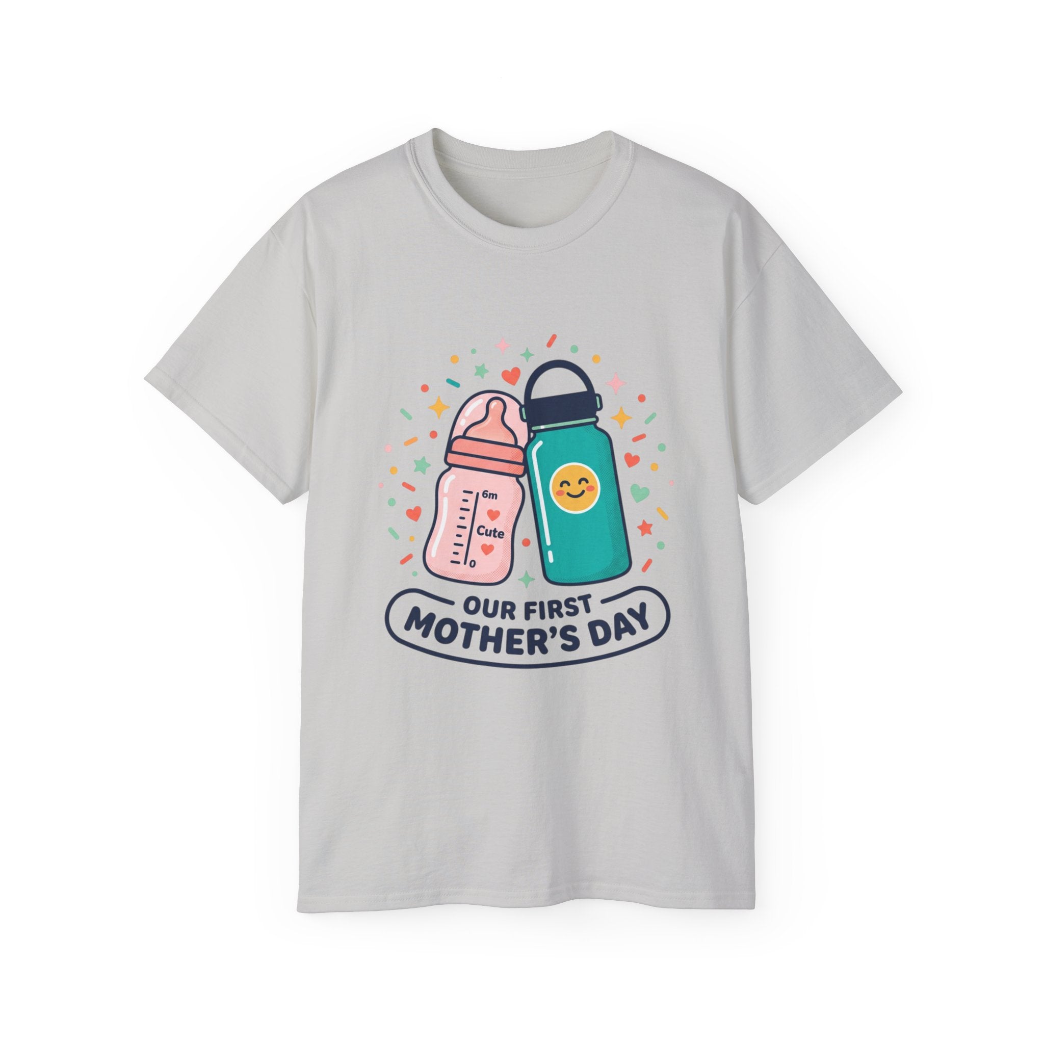 Our First Mother's Day baby bottles tee | Mother's Day shirt