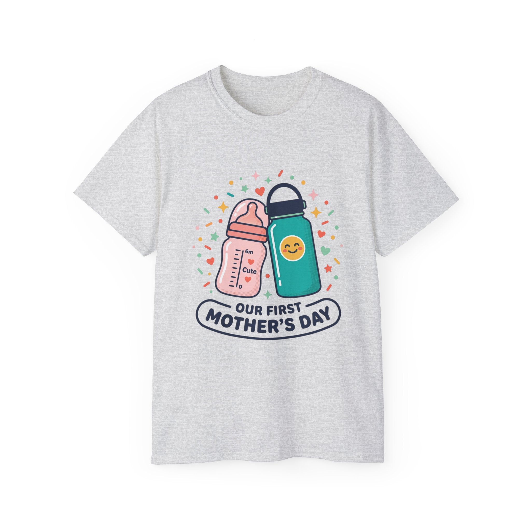 Our First Mother's Day baby bottles tee | Mother's Day shirt