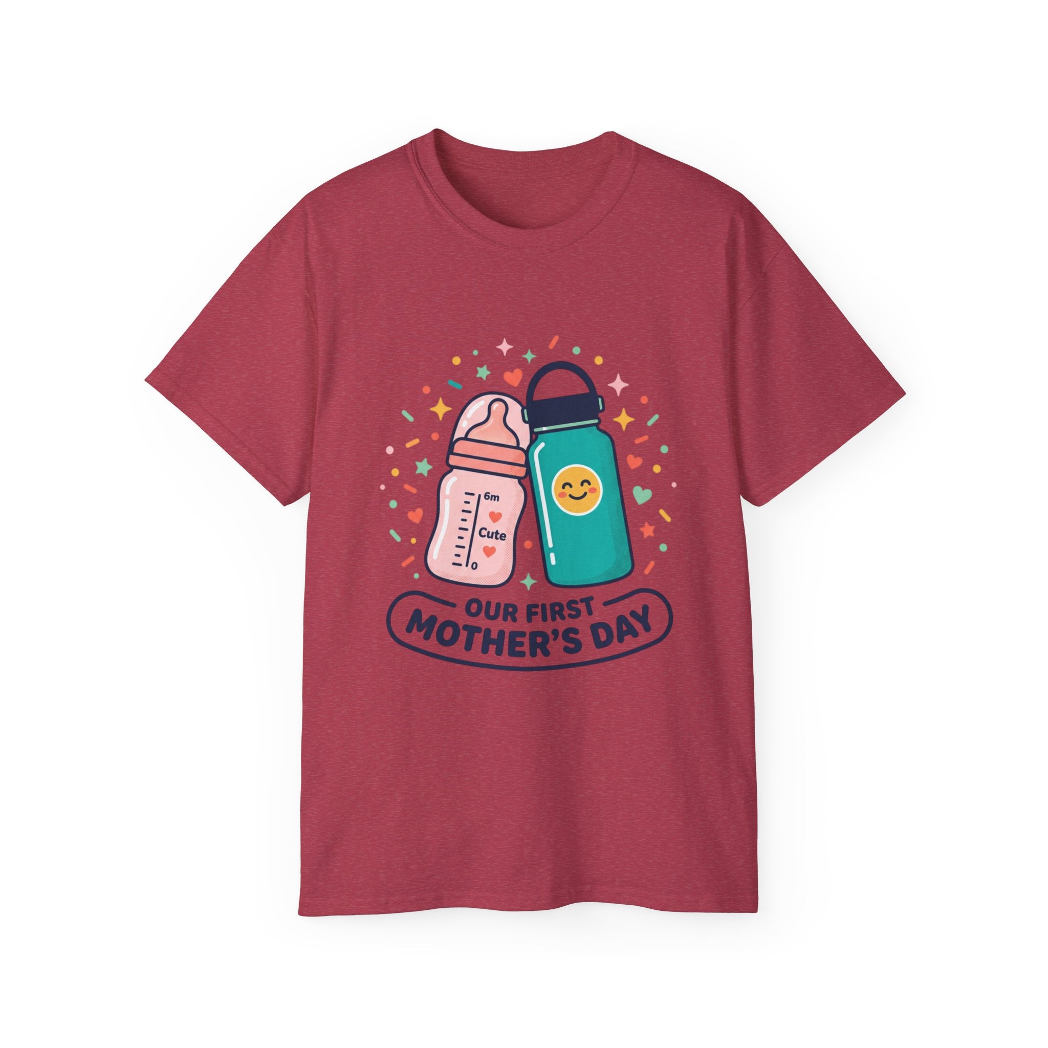 Our First Mother's Day baby bottles tee | Mother's Day shirt