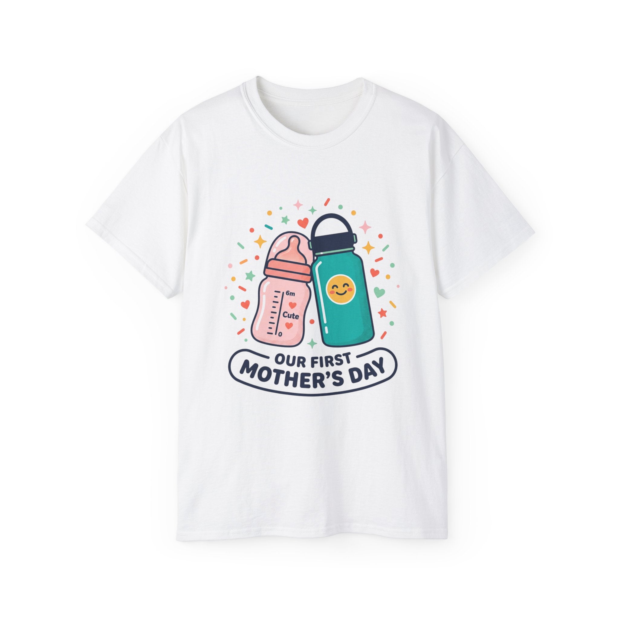 Our First Mother's Day baby bottles tee | Mother's Day shirt